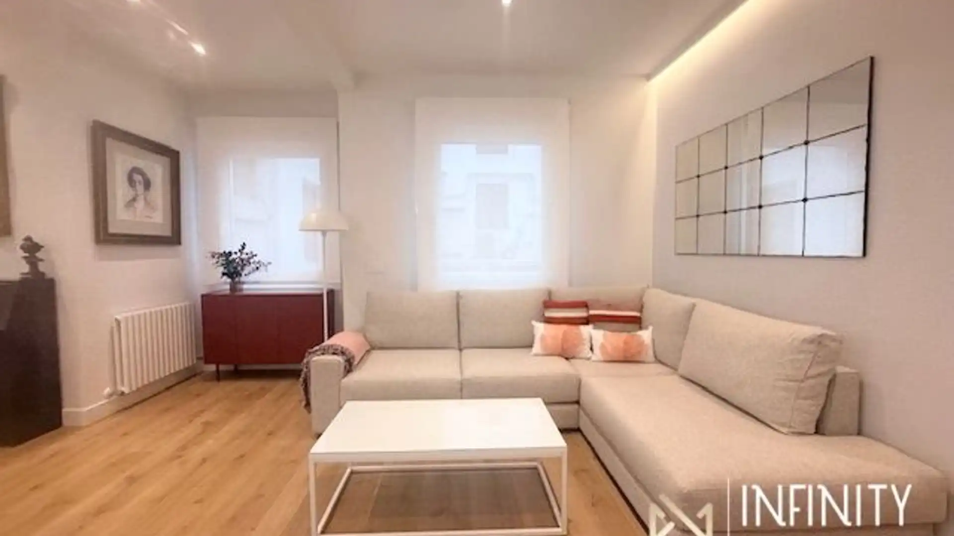 Sala de estar de Piso de alquiler en Bilbao  con Calefacción