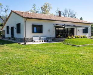 Exterior view of Country house for sale in Jaca  with Heating, Private garden and Parquet flooring