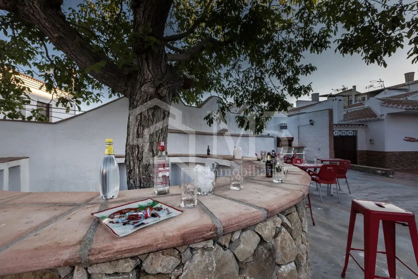 Terrace of Country homes for sale in Periana, Málaga