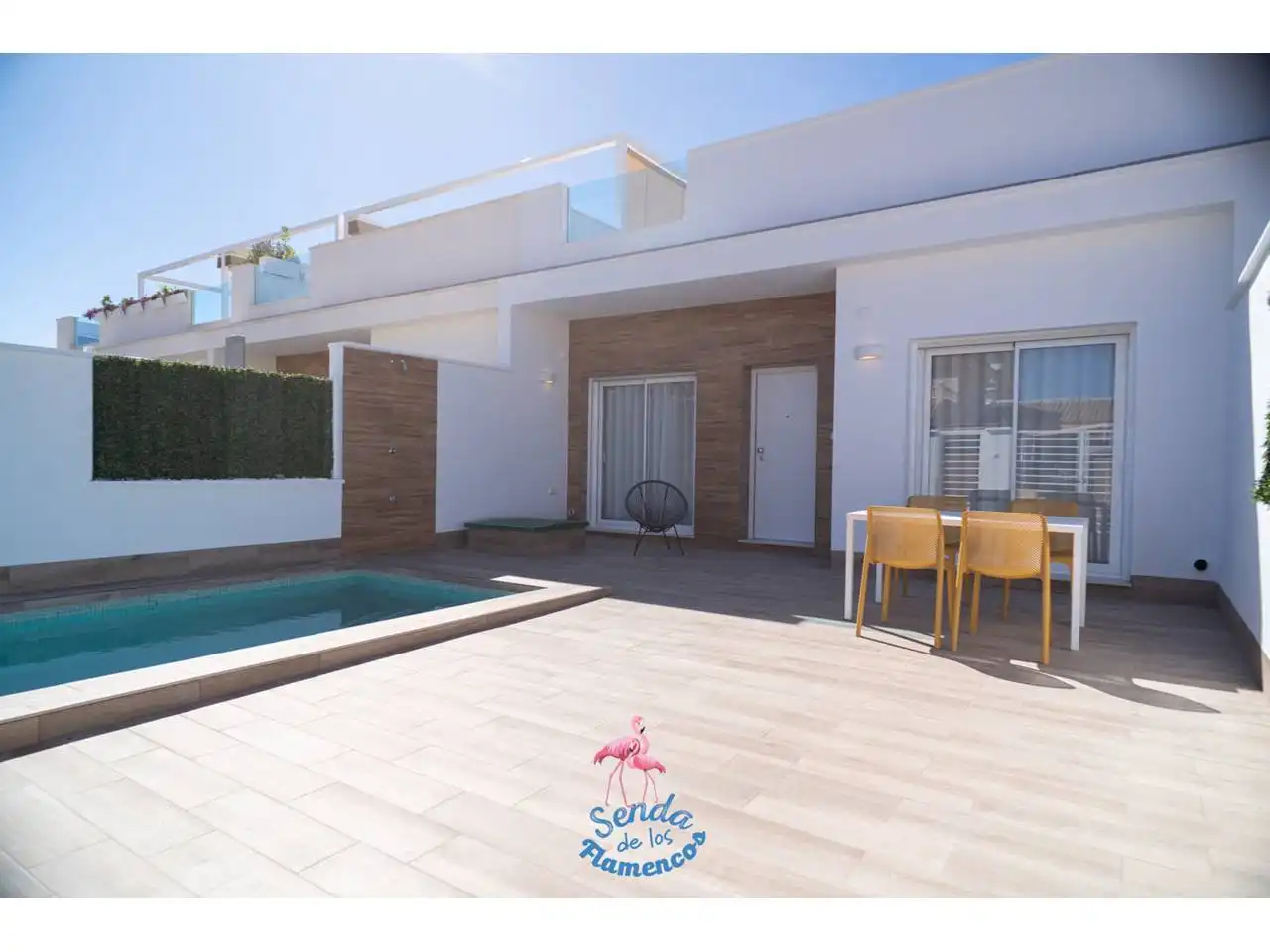 Schwimmbecken von Wohnung zum Verkauf in San Javier mit Klimaanlage, Terrasse und Schwimmbad