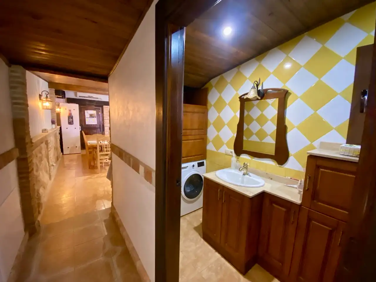 Bathroom of Detached homes for sale in Villarrubia de los Ojos  with Air Conditioner, Heating and Private garden