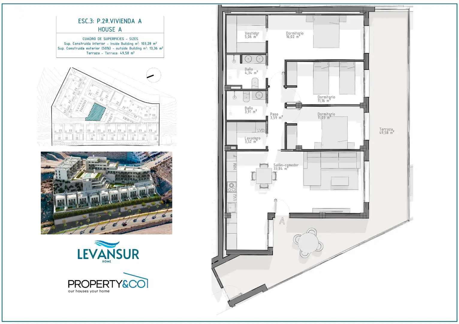 Apartament amb terrassa en venda a El Hornillo, imagen 2