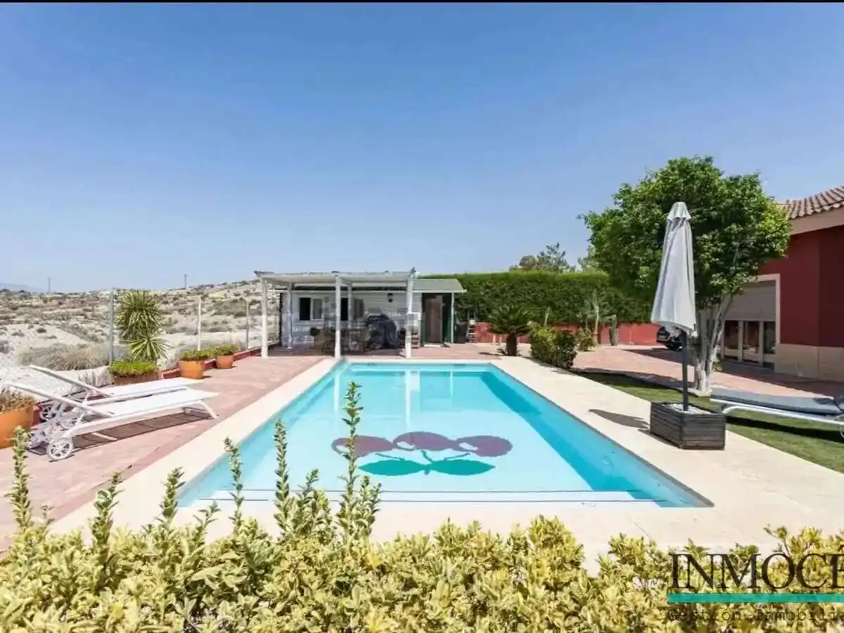 Piscina de Casa o xalet en venda en Molina de Segura amb Jardí privat, Terrassa i Piscina