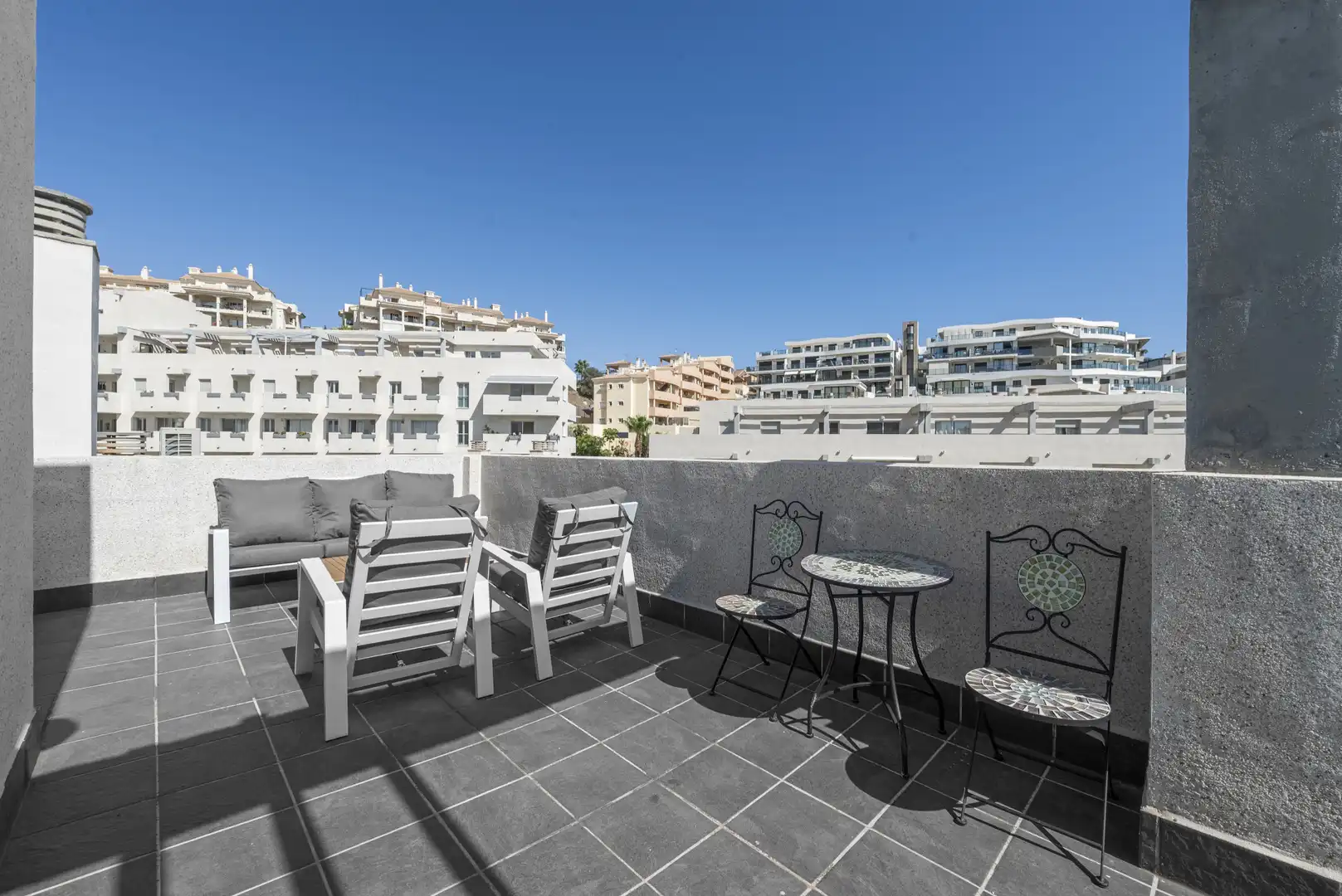 Terraza de Ático en venta en Mijas con Aire acondicionado, Terraza y Piscina