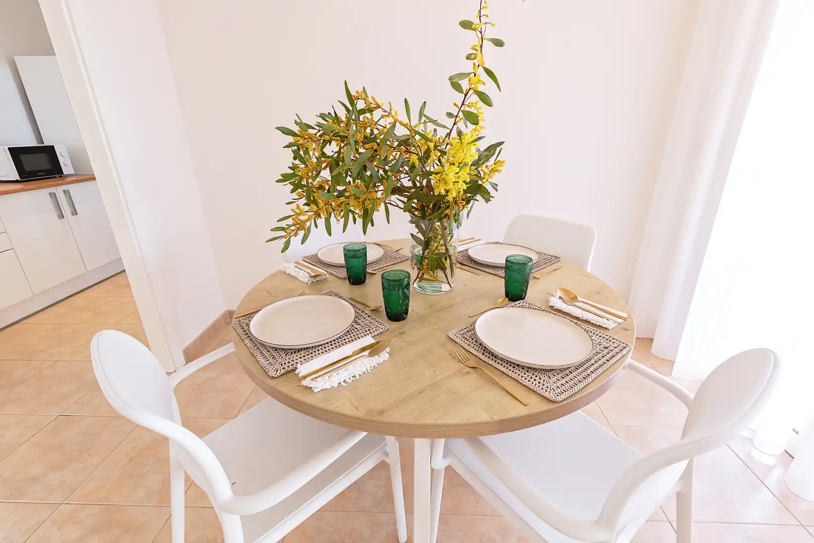 Dining room of Apartments for rent in Islantilla  with Air Conditioner, Heating and Terrace