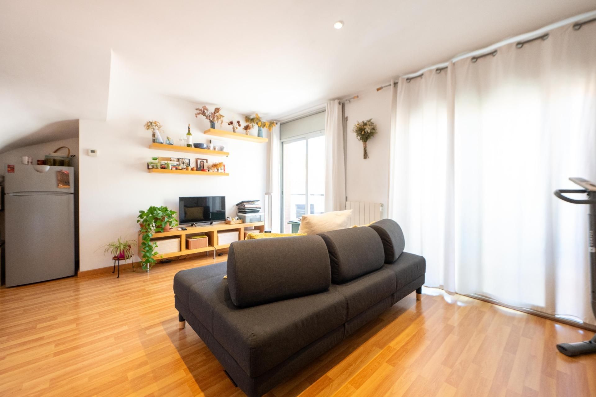 Living room of Flat for sale in Arenys de Munt  with Air Conditioner and Terrace