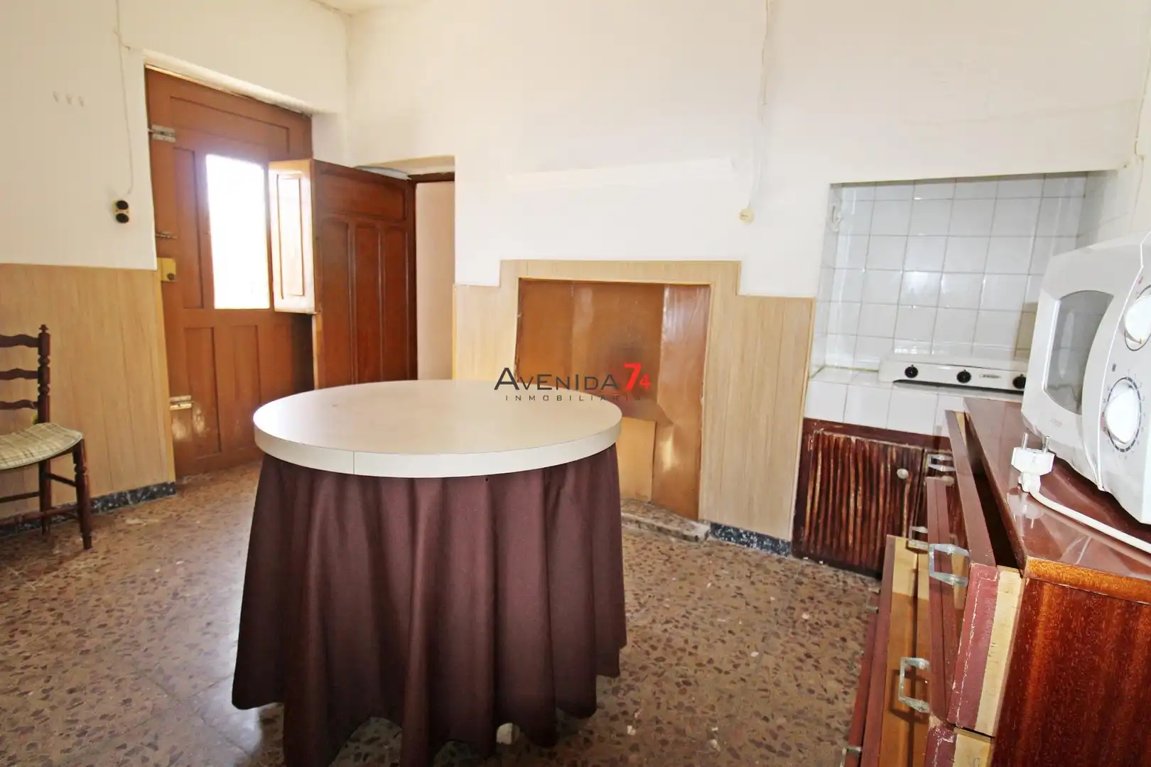 Cuina de Casa o xalet en venda en Lorca amb Aire condicionat, Jardí privat i Moblat