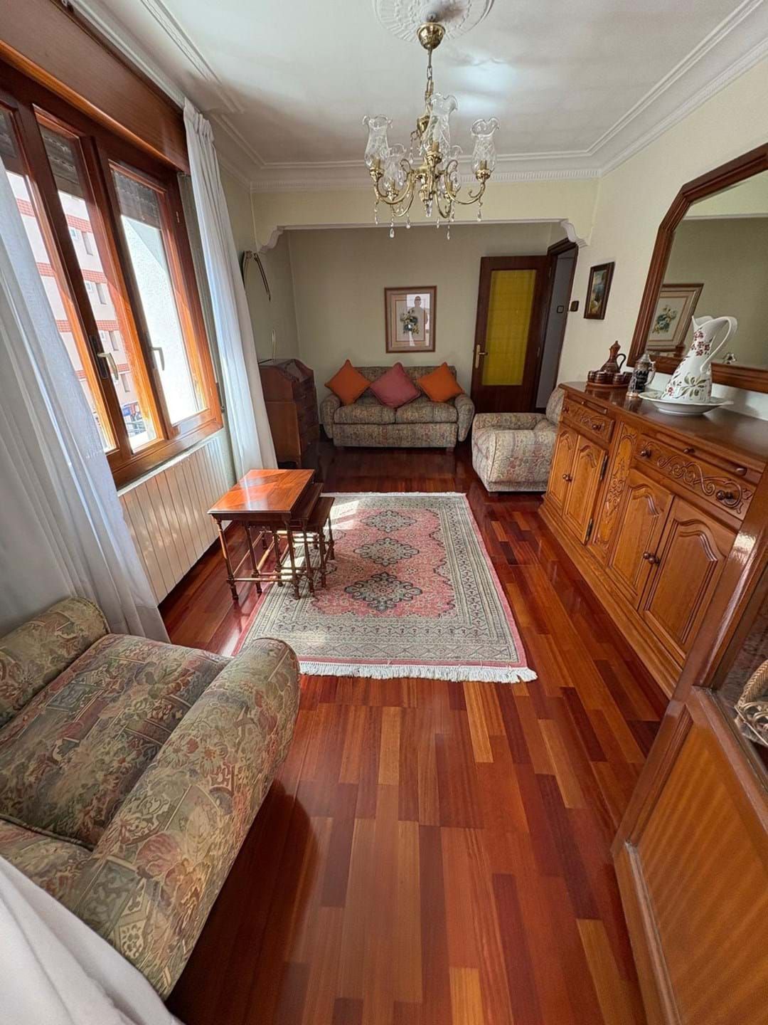 Living room of Flat for sale in Barakaldo   with Furnished and Balcony