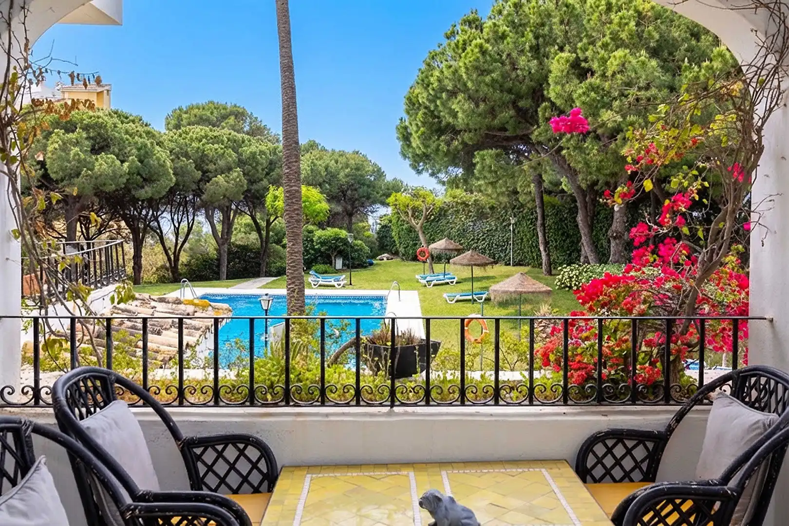 Jardín de Piso en venta en Marbella con Aire acondicionado, Calefacción y Terraza