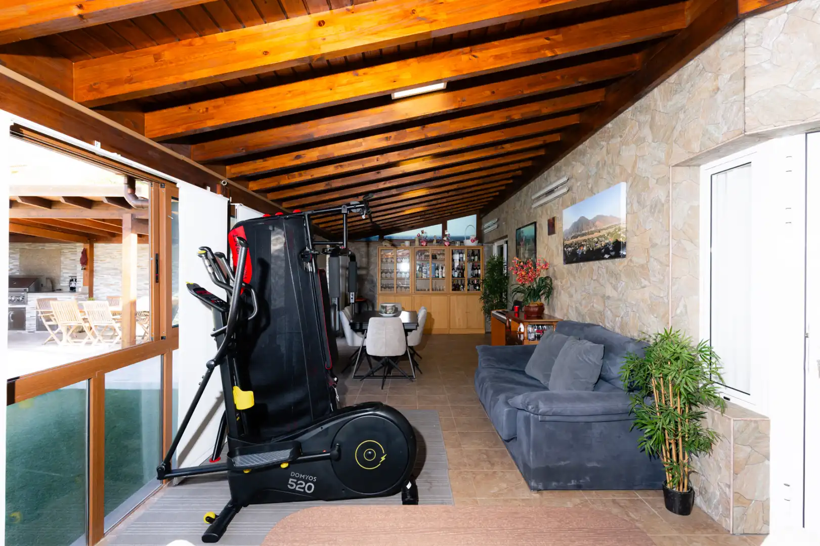 Terrassa de Casa adosada en venda en San Cristóbal de la Laguna amb Aire condicionat, Jardí privat i Parquet