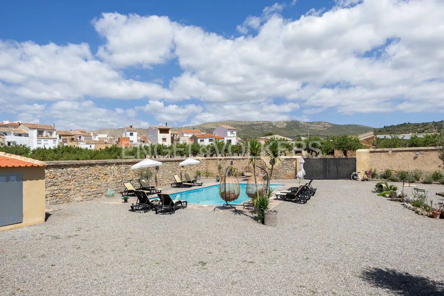 Piscina de Casa o chalet en venta en Alcublas con Aire acondicionado, Calefacción y Jardín privado