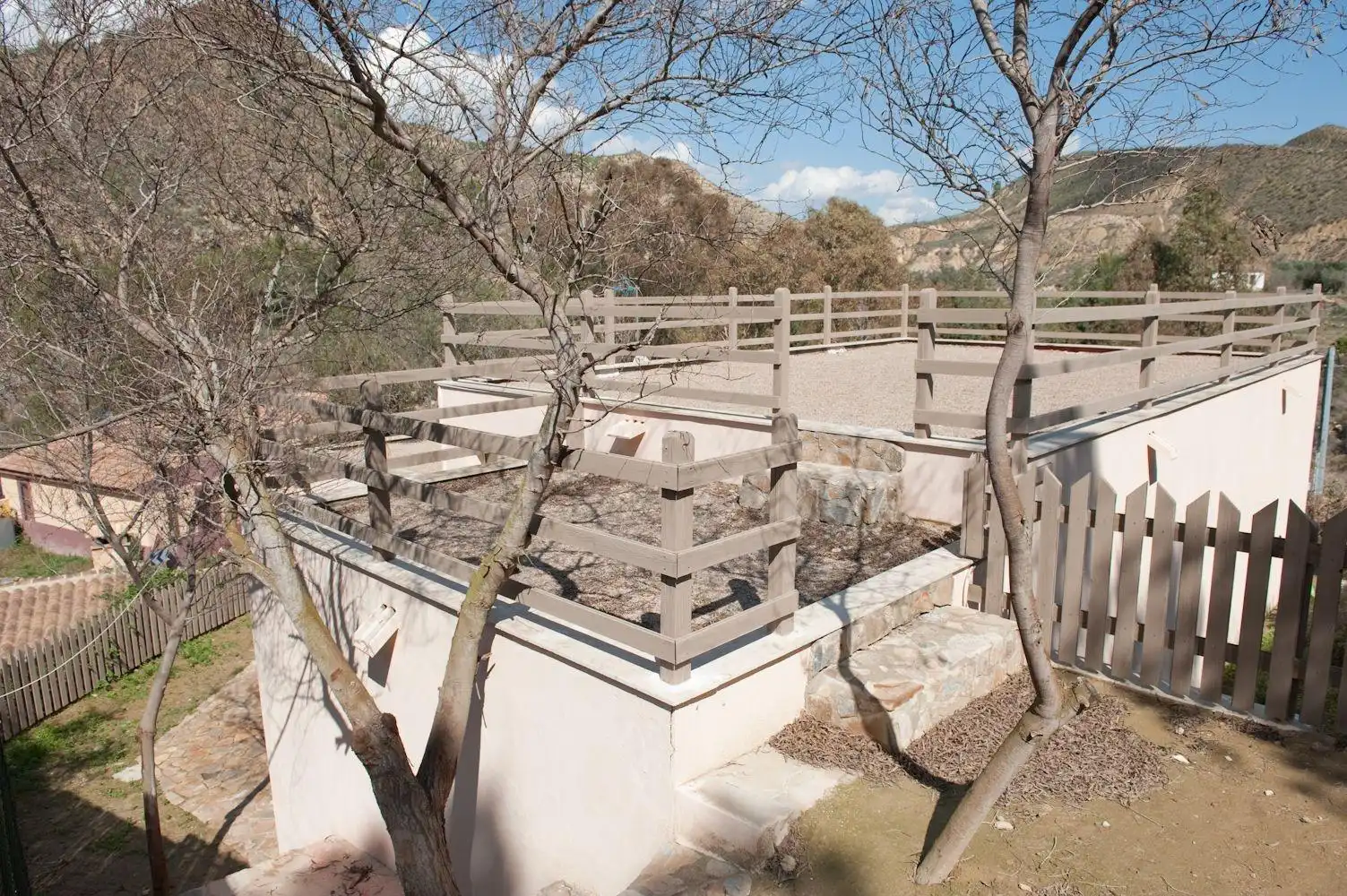 Jardín de Finca rústica en venta en Murcia con Aire acondicionado, Jardín privado y Terraza