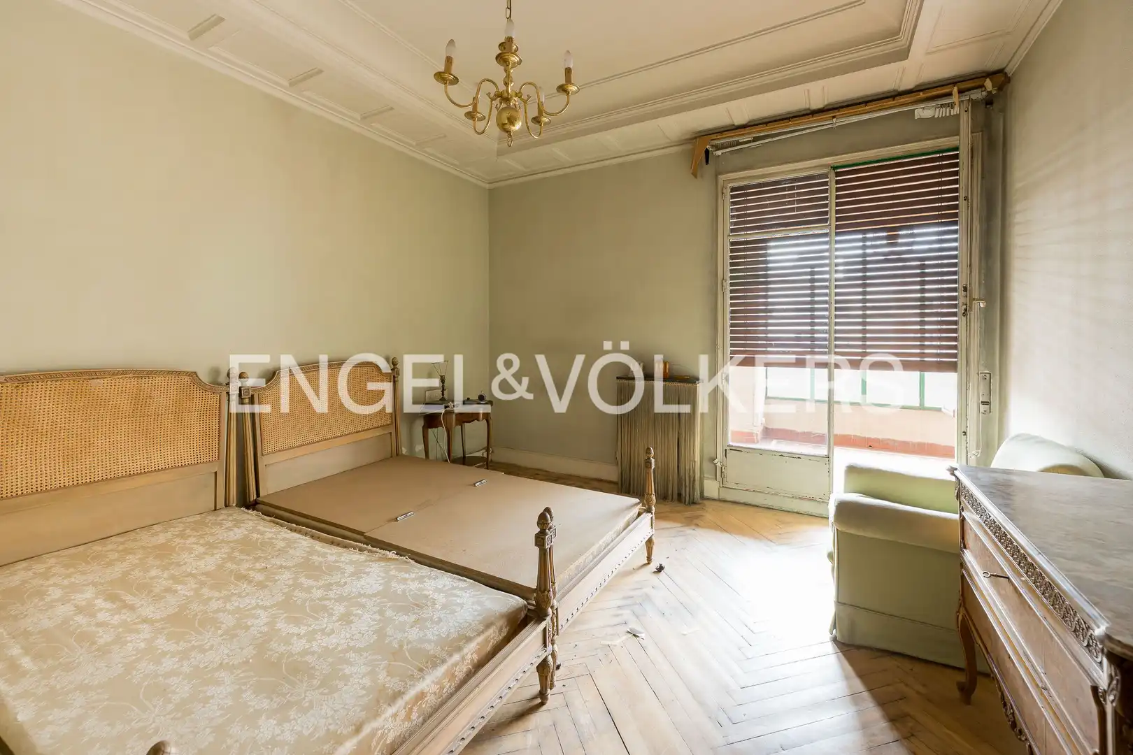 Schlafzimmer von Wohnung zum Verkauf in Madrid mit Heizung, Parkett und Abstellraum