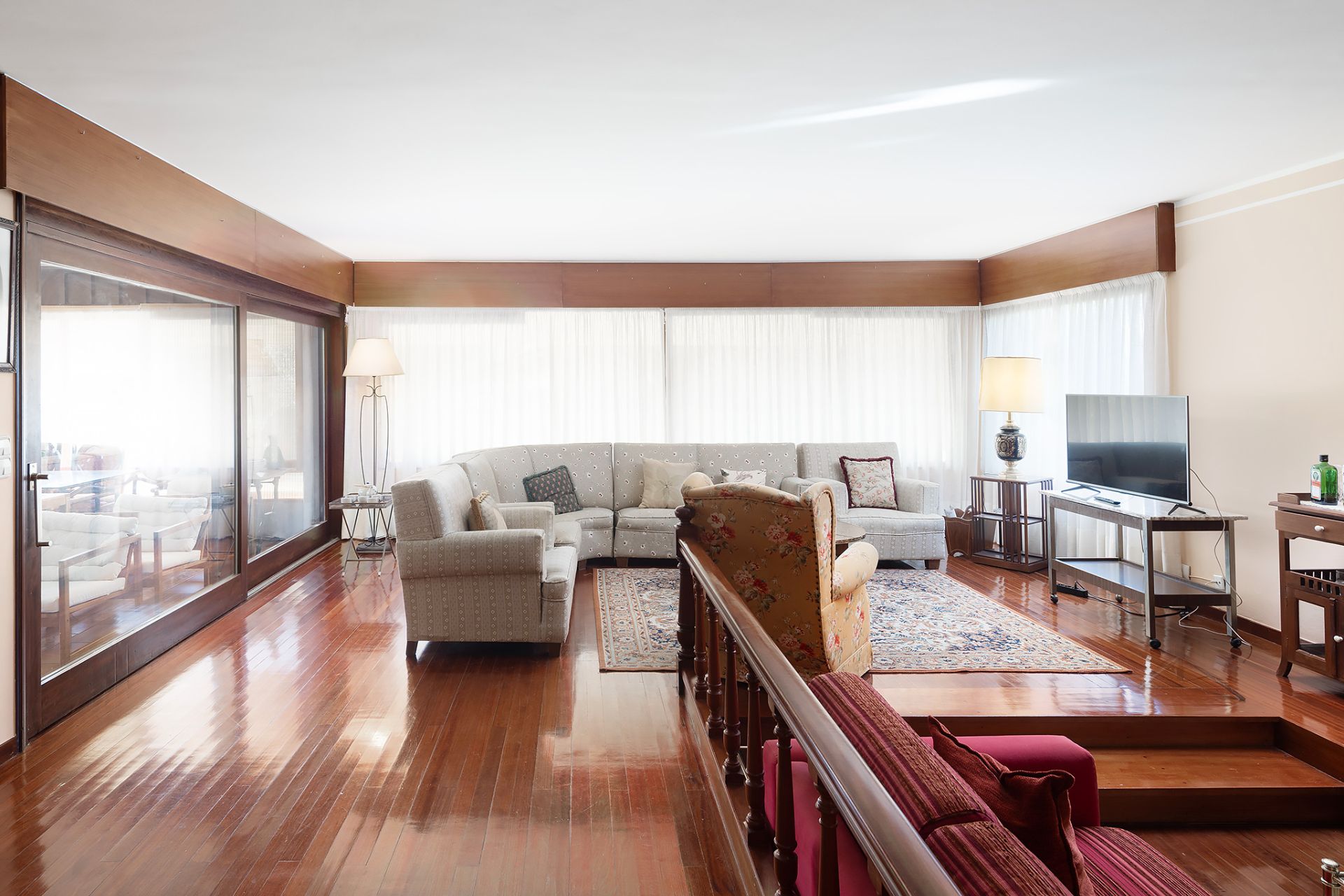 Living room of House or chalet for sale in Oleiros  with Heating, Private garden and Parquet flooring