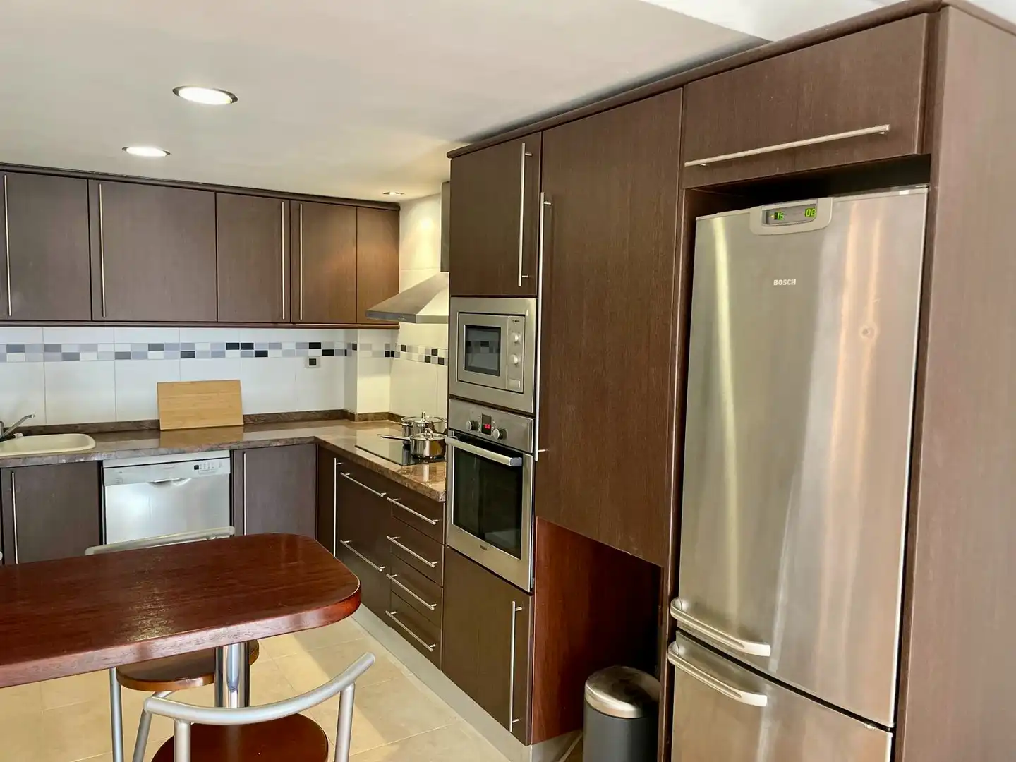 Cocina de Piso de alquiler en Vila-real con Calefacción, Parquet y Trastero