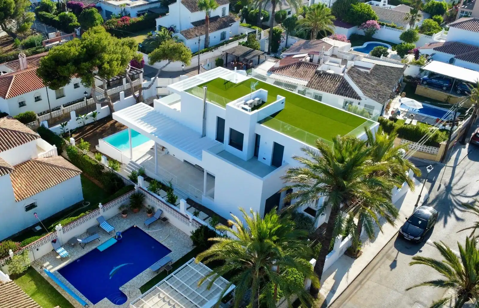 Villa mit Pool zum Verkauf in Elviria - Cabopino, imagen 5