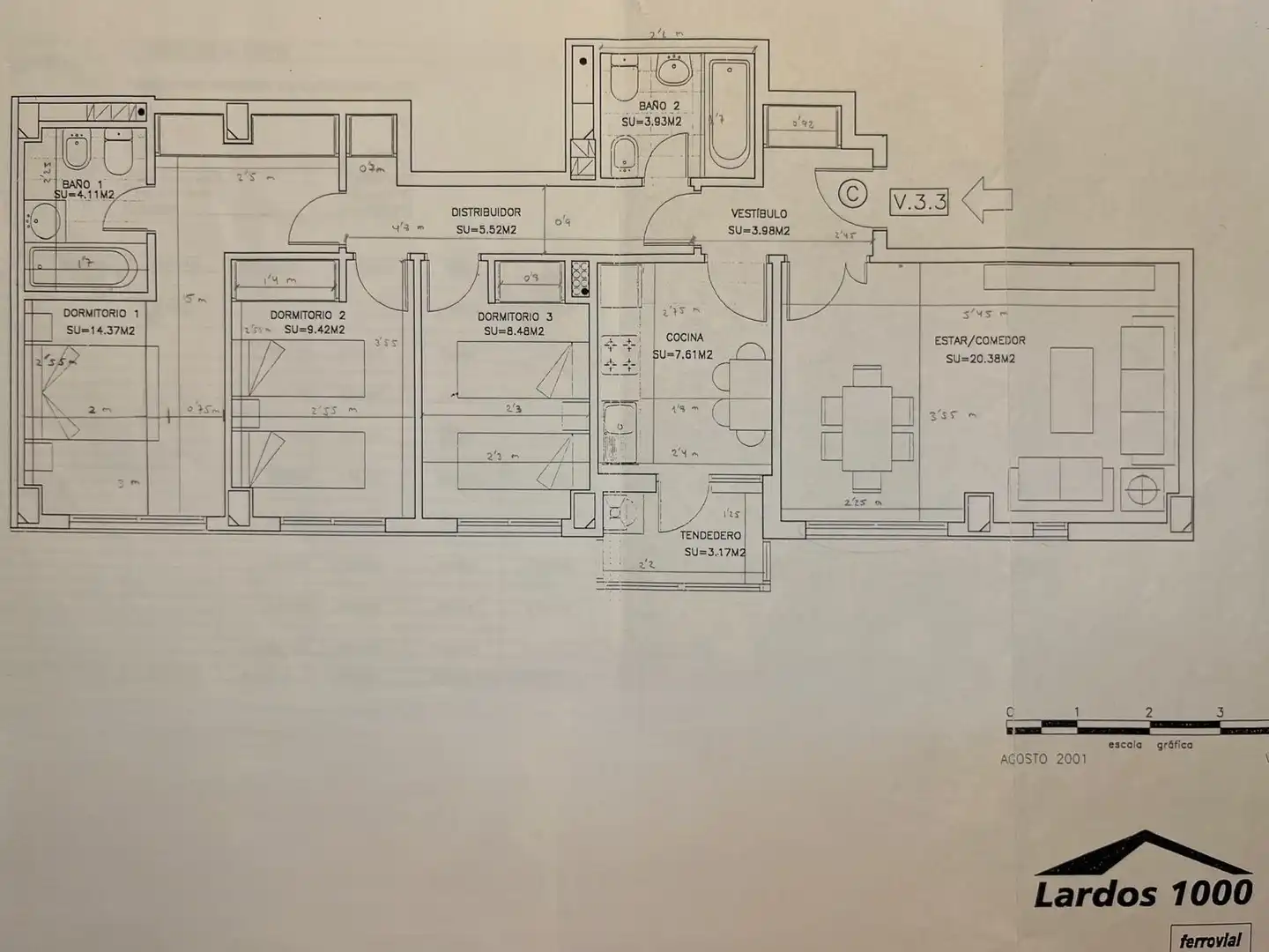Wohnung zur Miete in Hortaleza