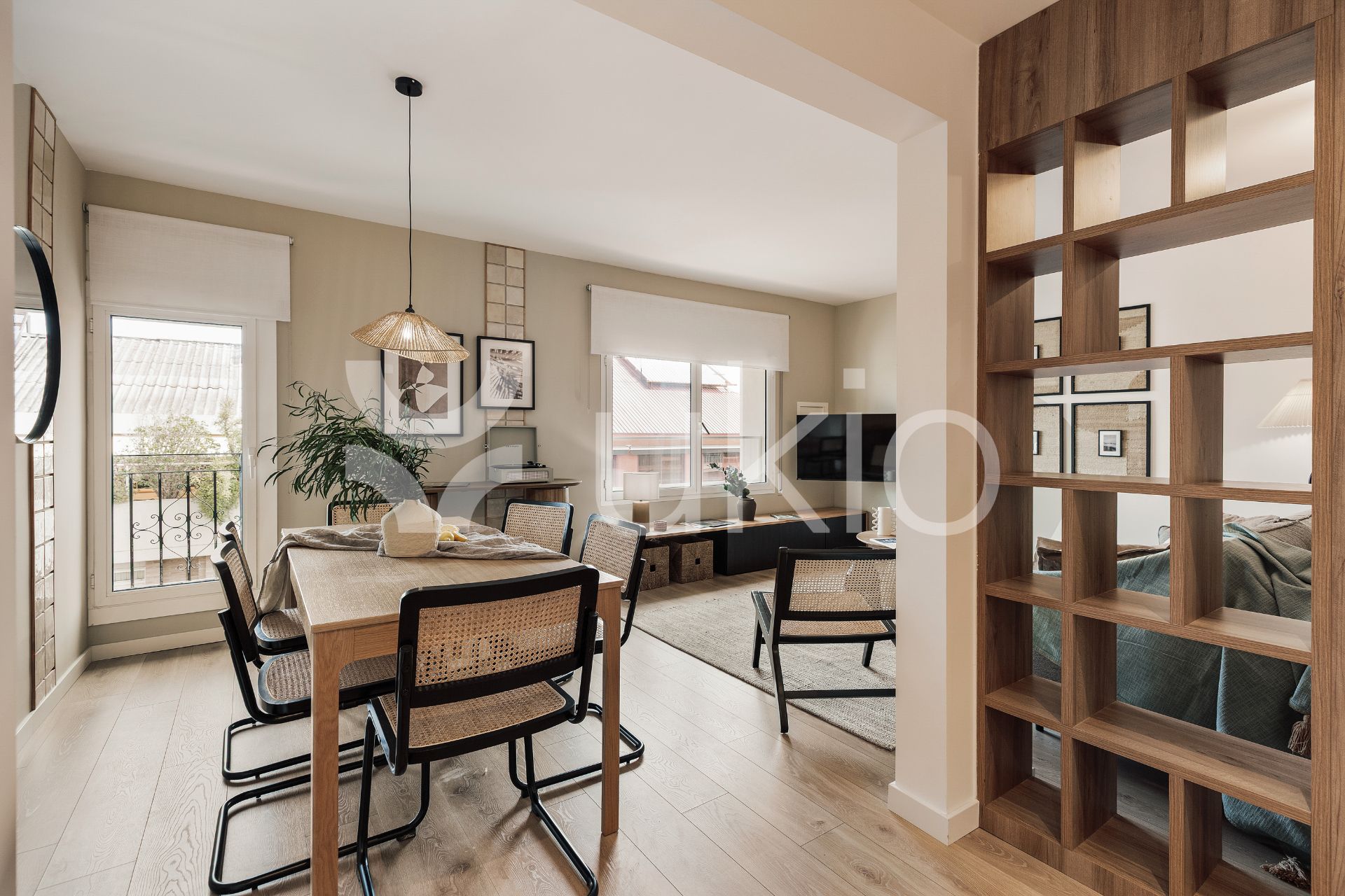 Living room of Apartment to rent in  Barcelona Capital  with Air Conditioner, Heating and Furnished