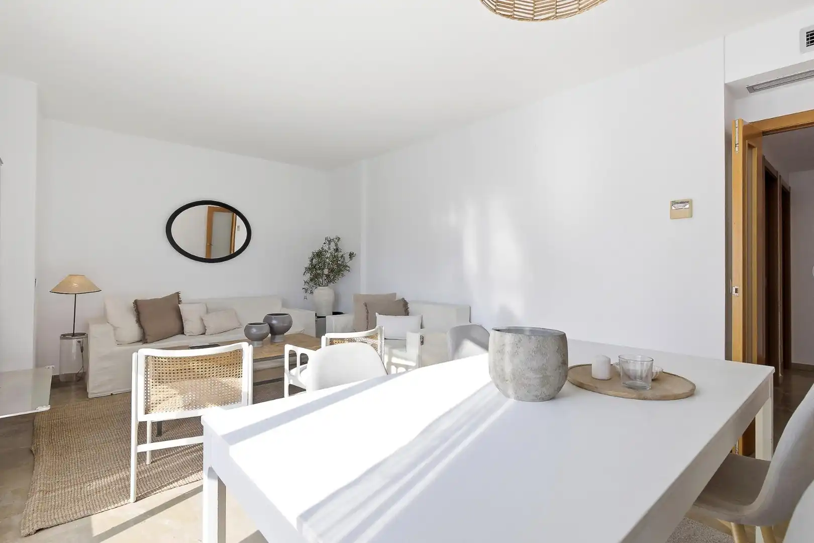 Sala d'estar de Pis en venda en Castellón de la Plana / Castelló de la Plana amb Aire condicionat, Jardí privat i Balcó