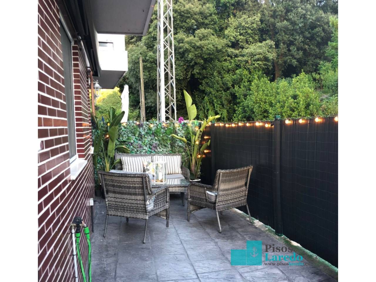 Terrace of Flat to rent in Voto  with Heating, Terrace and Furnished