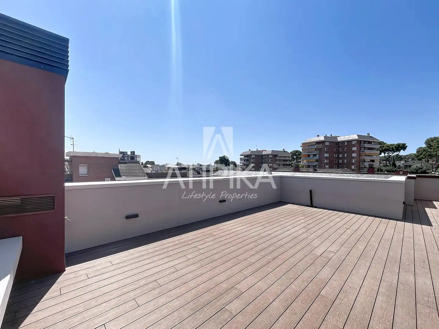 Terraza de Ático en venta en Castelldefels con Aire acondicionado, Calefacción y Horno