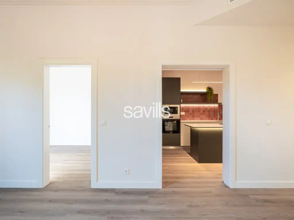 Sala d'estar de Apartament en venda en Barcelona amb Aire condicionat, Calefacció i Forn