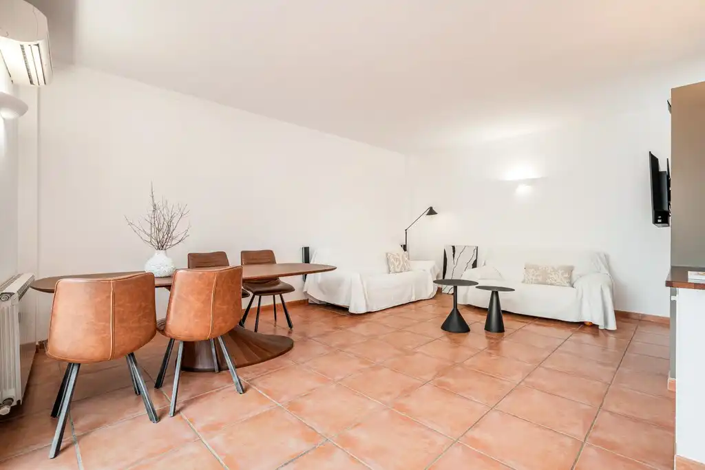 Wohnzimmer von Country house zum Verkauf in Consell mit Klimaanlage, Heizung und Terrasse