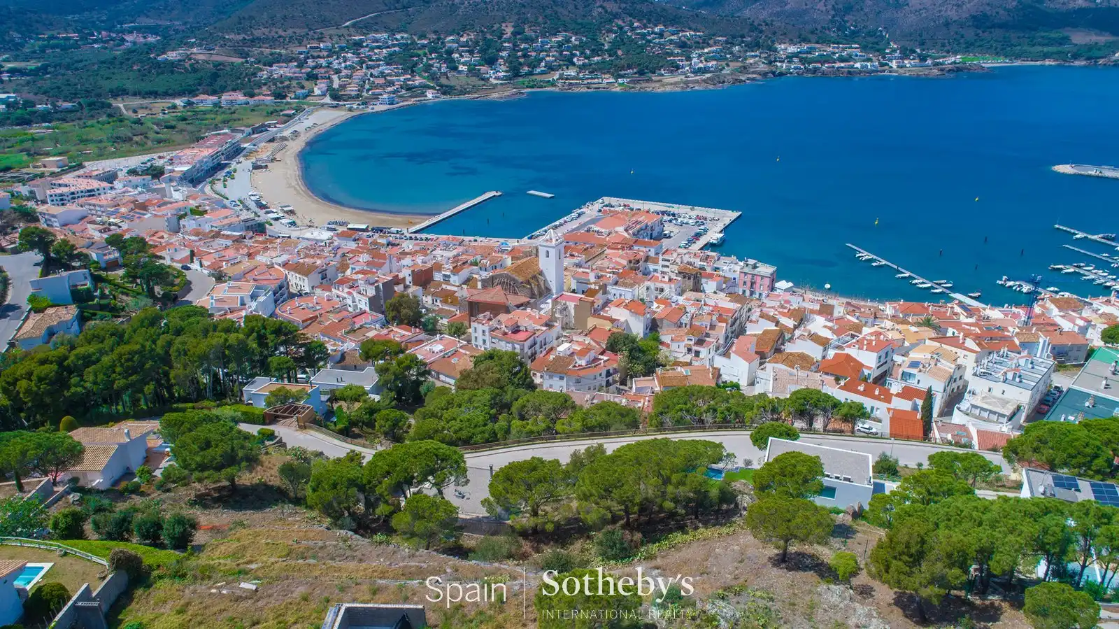 Vista exterior de Casa o chalet en venta en El Port de la Selva con Aire acondicionado, Jardín privado y Terraza