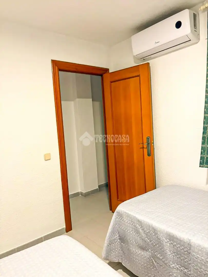 Bedroom of Flat for sale in Garrucha  with Air Conditioner