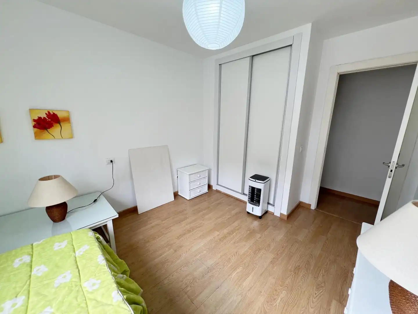 Schlafzimmer von Wohnung zum Verkauf in Torremolinos mit Klimaanlage, Privatgarten und Terrasse