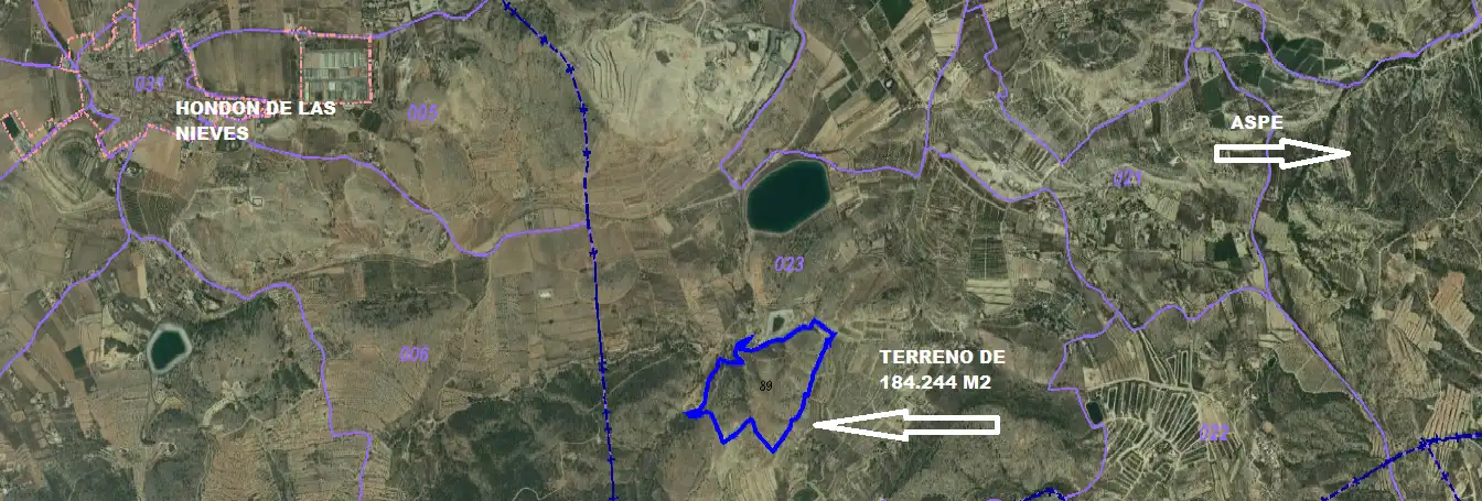 Land for sale in Pedanías Oeste