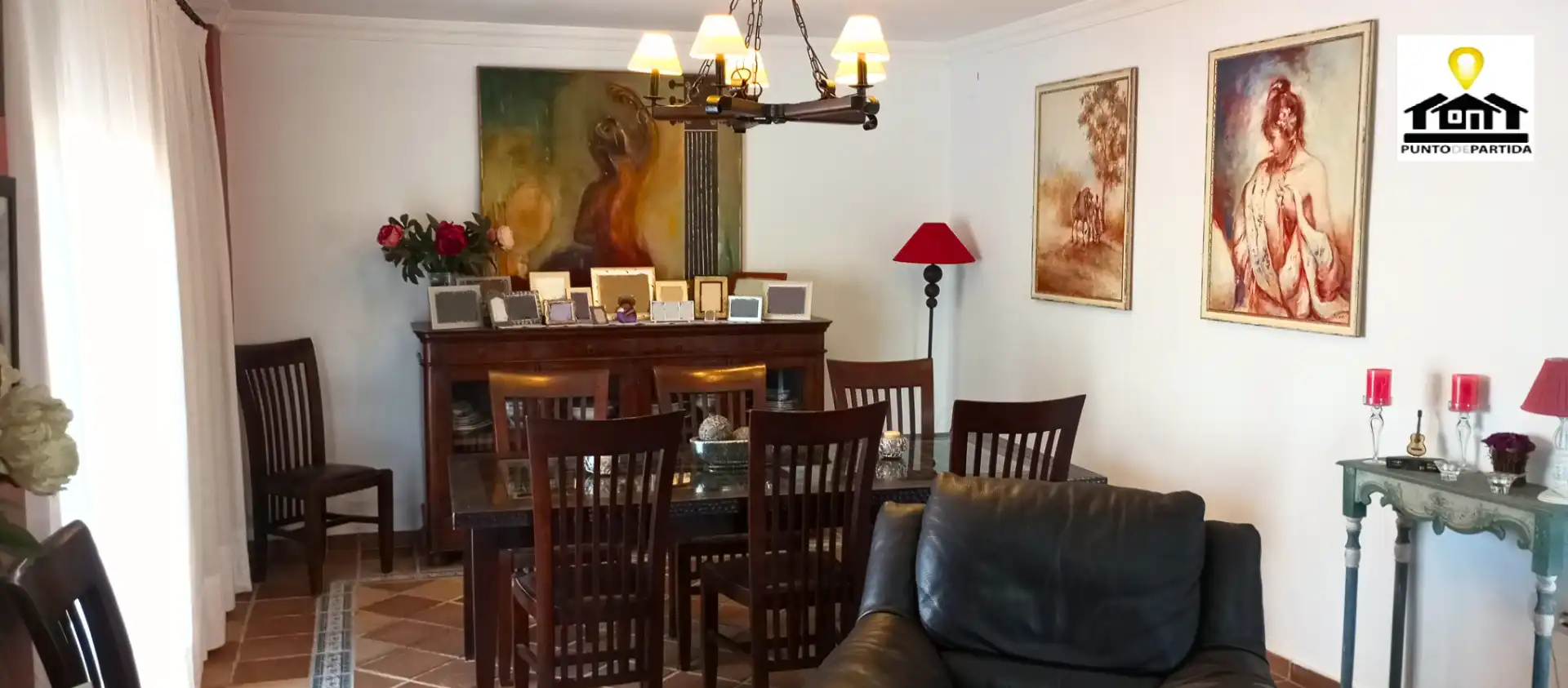 Comedor de Casa o chalet en venta en Carmona con Aire acondicionado, Jardín privado y Terraza