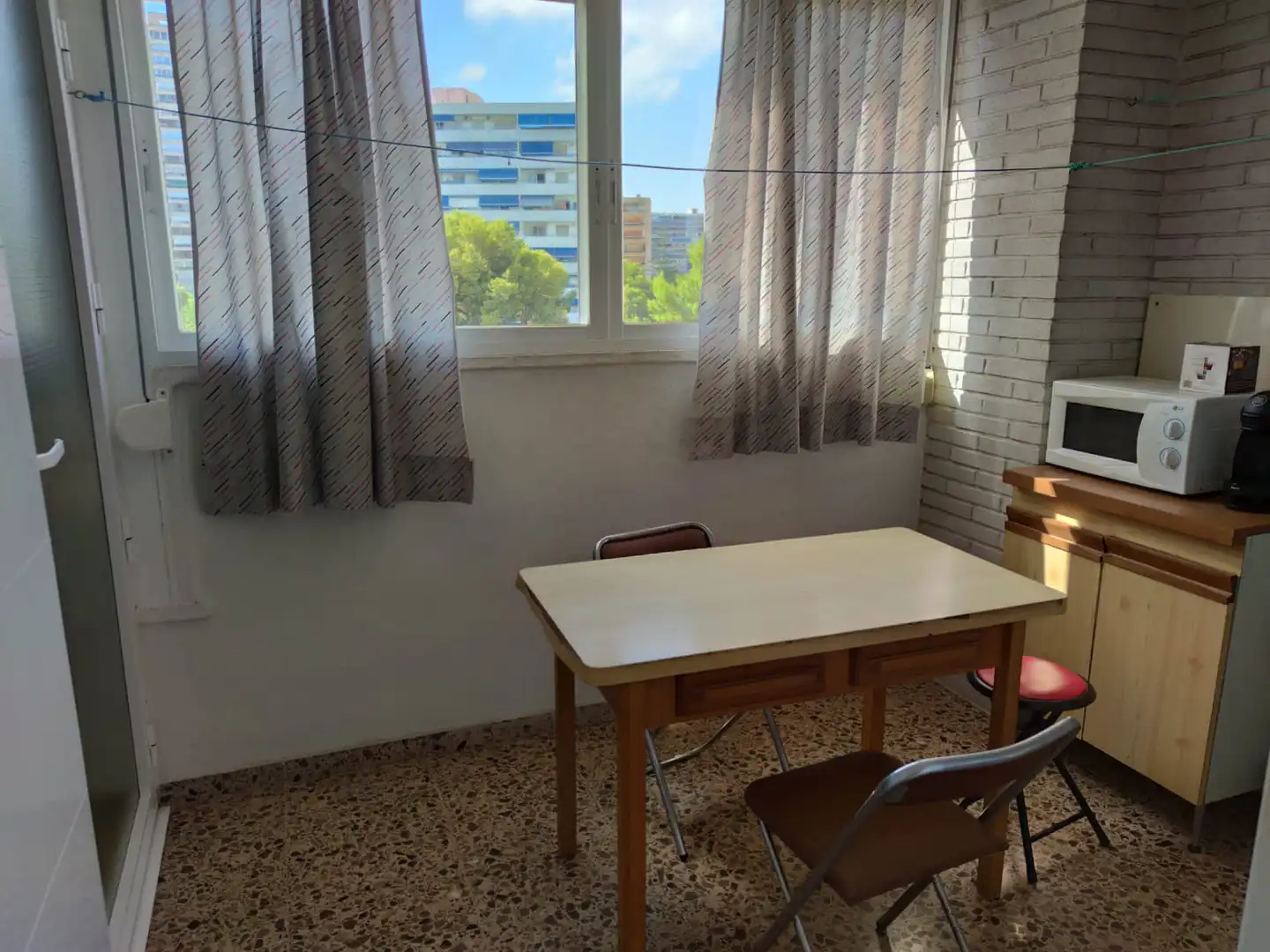 Dormitori de Apartament de lloguer en Alicante / Alacant amb Aire condicionat, Calefacció i Terrassa