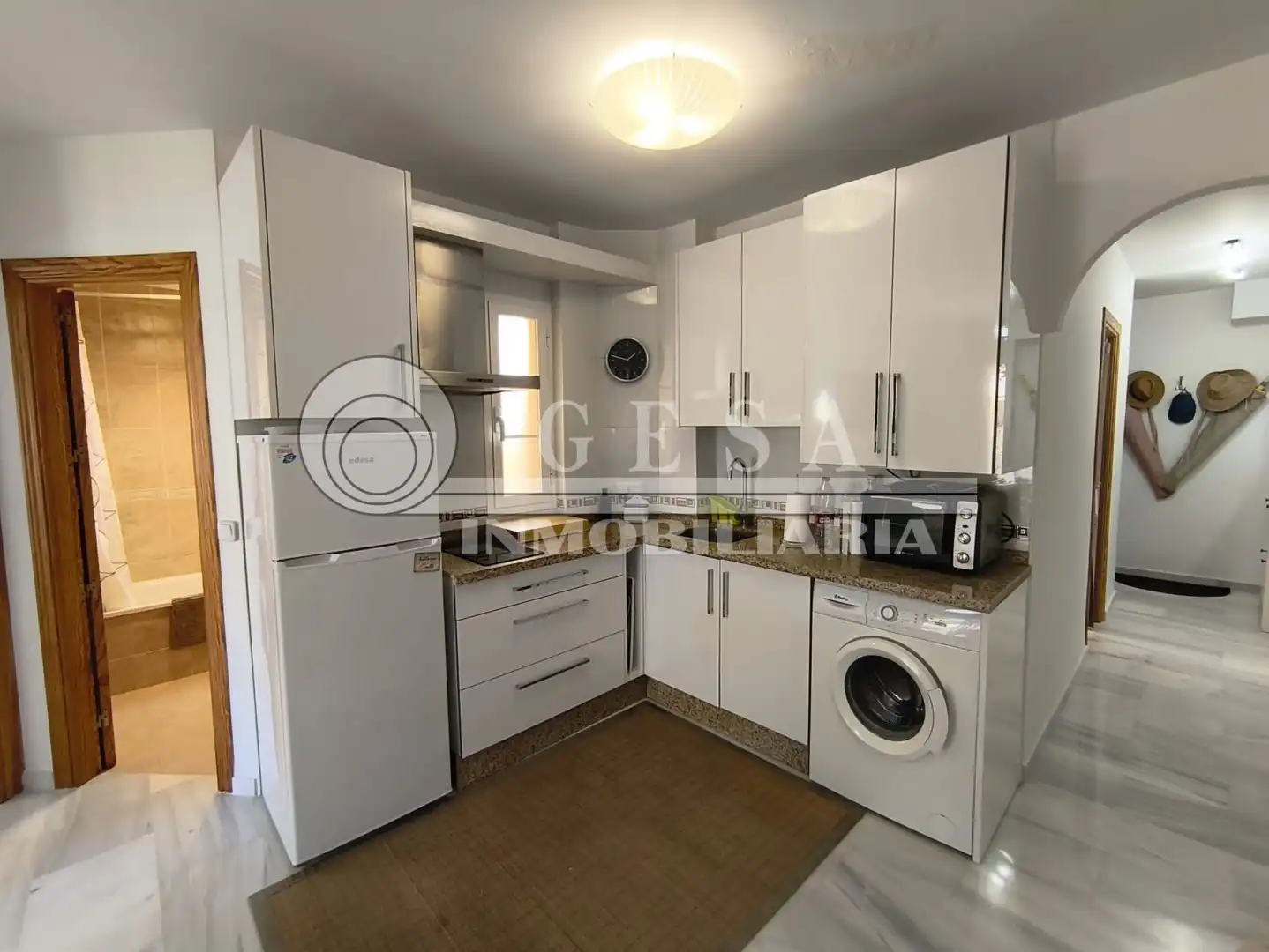 Kitchen of Flat for sale in Torrox  with Air Conditioner, Terrace and Swimming Pool