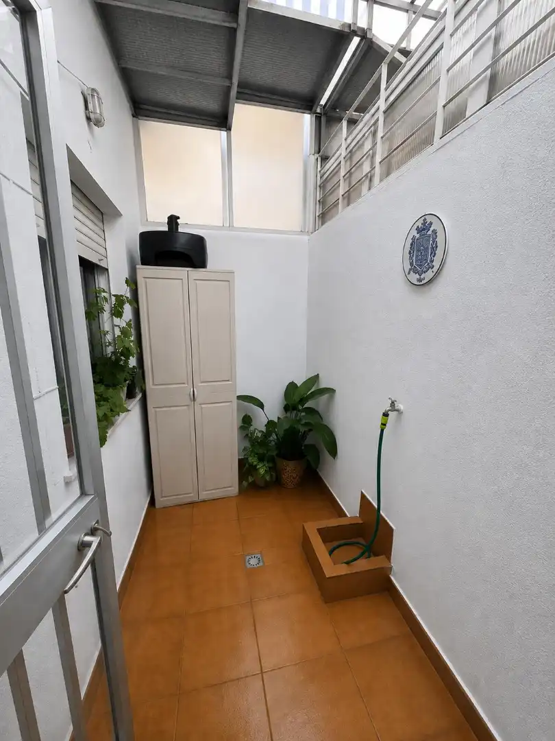 Terraza de Casa adosada en venta en Sanlúcar de Barrameda con Aire acondicionado, Trastero y Amueblado