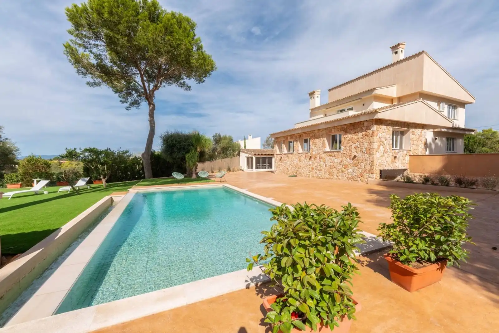 Piscina de Finca rústica en venda en  Palma de Mallorca amb Aire condicionat, Calefacció i Jardí privat