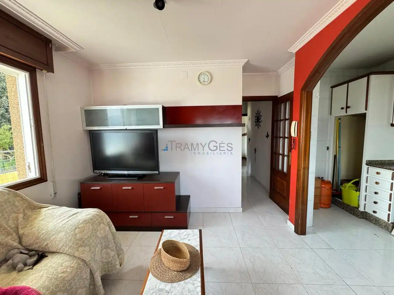 Living room of Flat for sale in Moaña  with Heating and Storage room