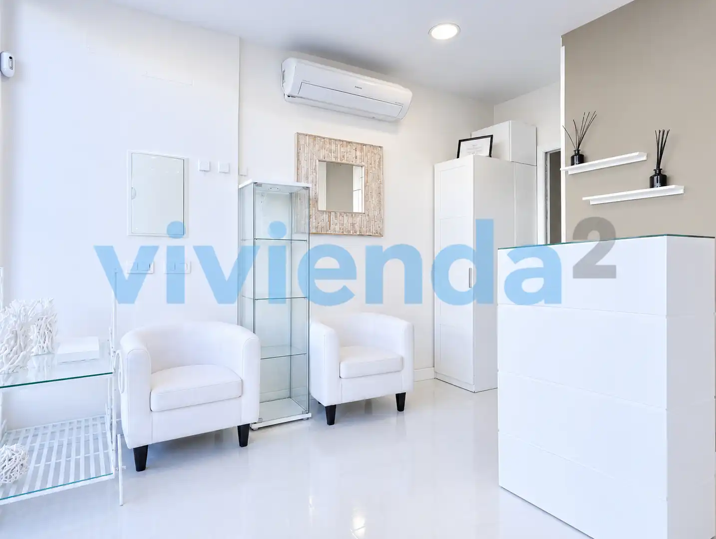 Sala d'estar de Local de lloguer en Hortaleza