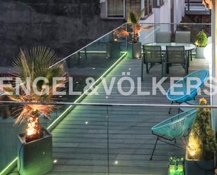 Terrace of Attic to rent in  Madrid Capital  with Air Conditioner, Heating and Parquet flooring