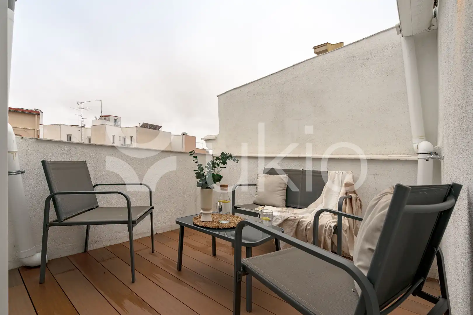 Terrassa de Apartament de lloguer en Madrid amb Aire condicionat, Calefacció i Terrassa