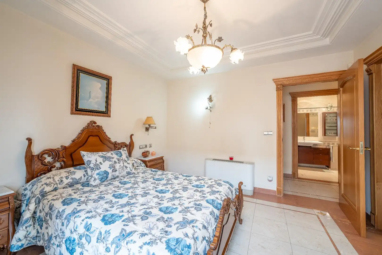Schlafzimmer von Einfamilien-Reihenhaus zum Verkauf in Novelda mit Heizung, Terrasse und Balkon