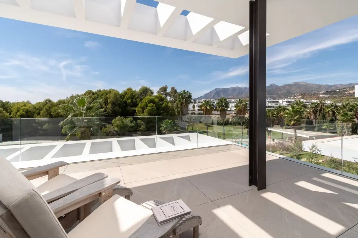 Terrassa de Casa o xalet en venda en Marbella amb Terrassa i Piscina