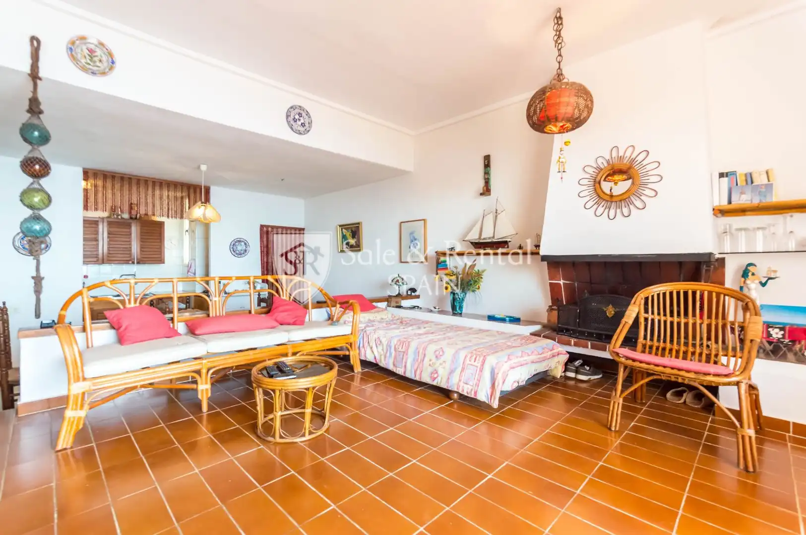 Wohnzimmer von Wohnung zum Verkauf in Tossa de Mar mit Terrasse