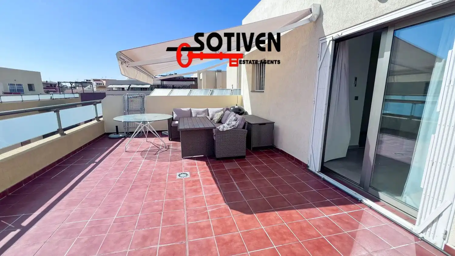 Terraza de Ático en venta en Guía de Isora con Aire acondicionado, Terraza y Trastero