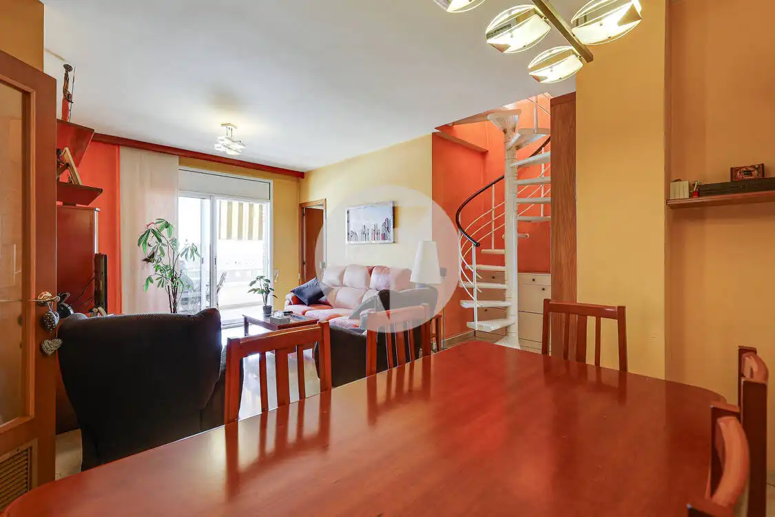 Sala de estar de Ático en venta en Gavà con Aire acondicionado, Calefacción y Terraza