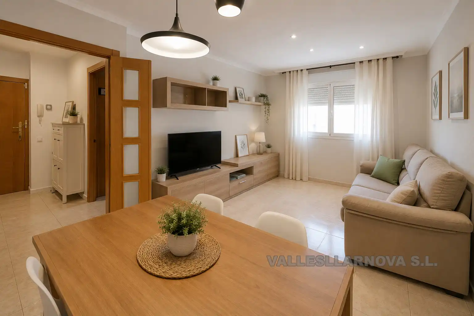 Sala d'estar de Planta baixa en venda en Mollet del Vallès amb Aire condicionat, Calefacció i Jardí privat