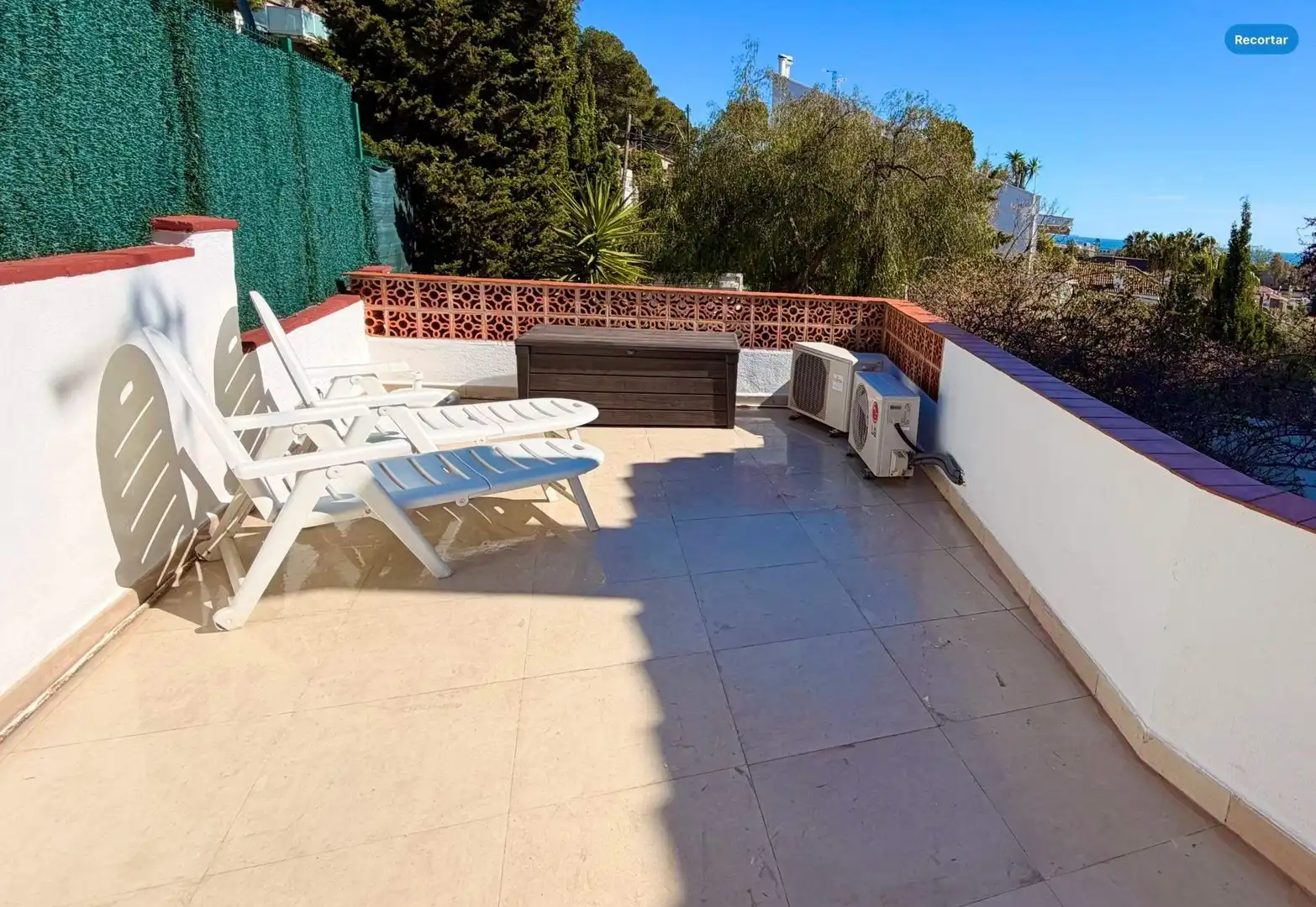 Terrace of Houses for rent in Castelldefels  with Air Conditioner, Private garden and Terrace