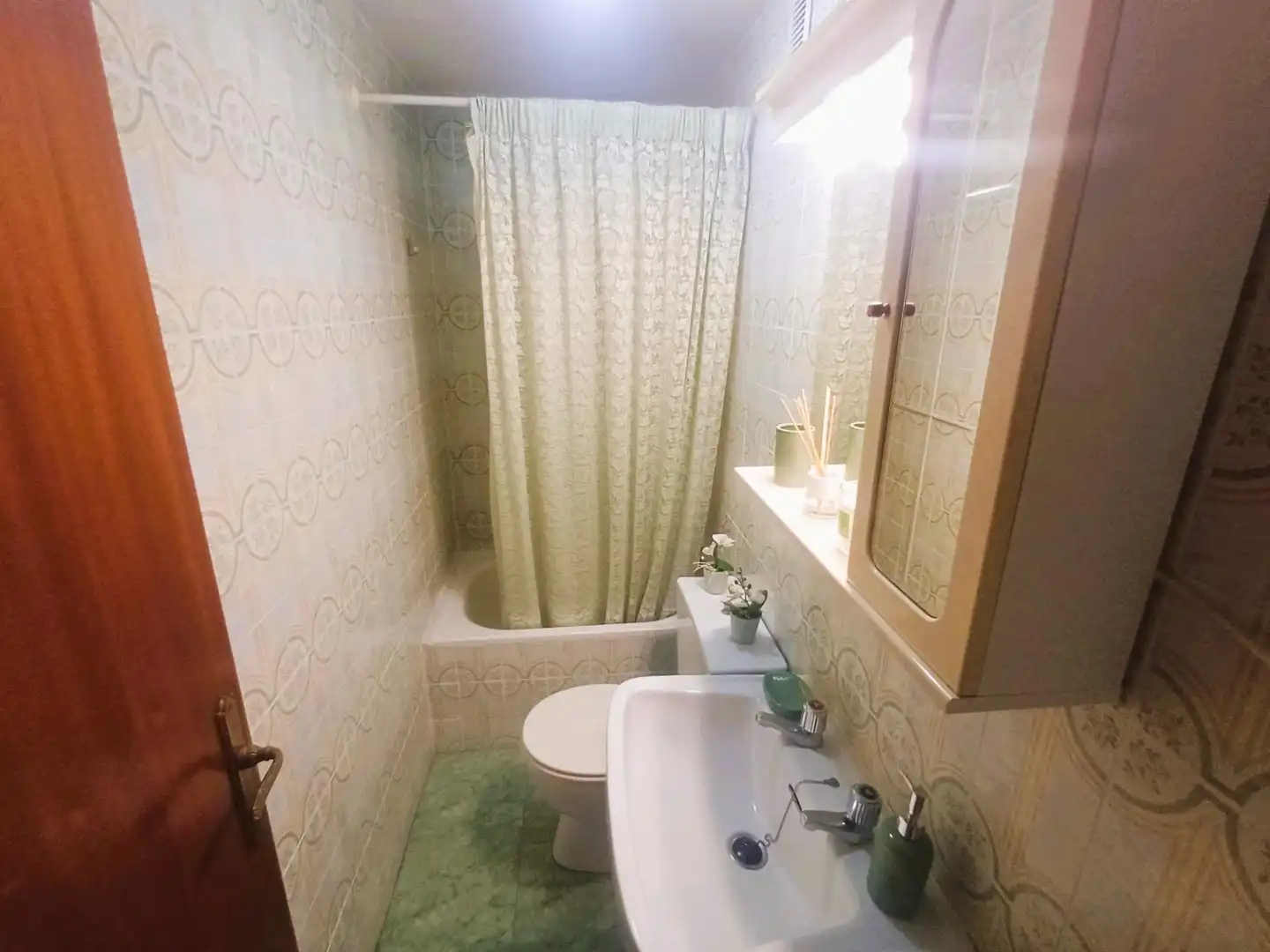 Badezimmer von Wohnung zum Verkauf in Málaga mit Klimaanlage, Terrasse und Möbliert