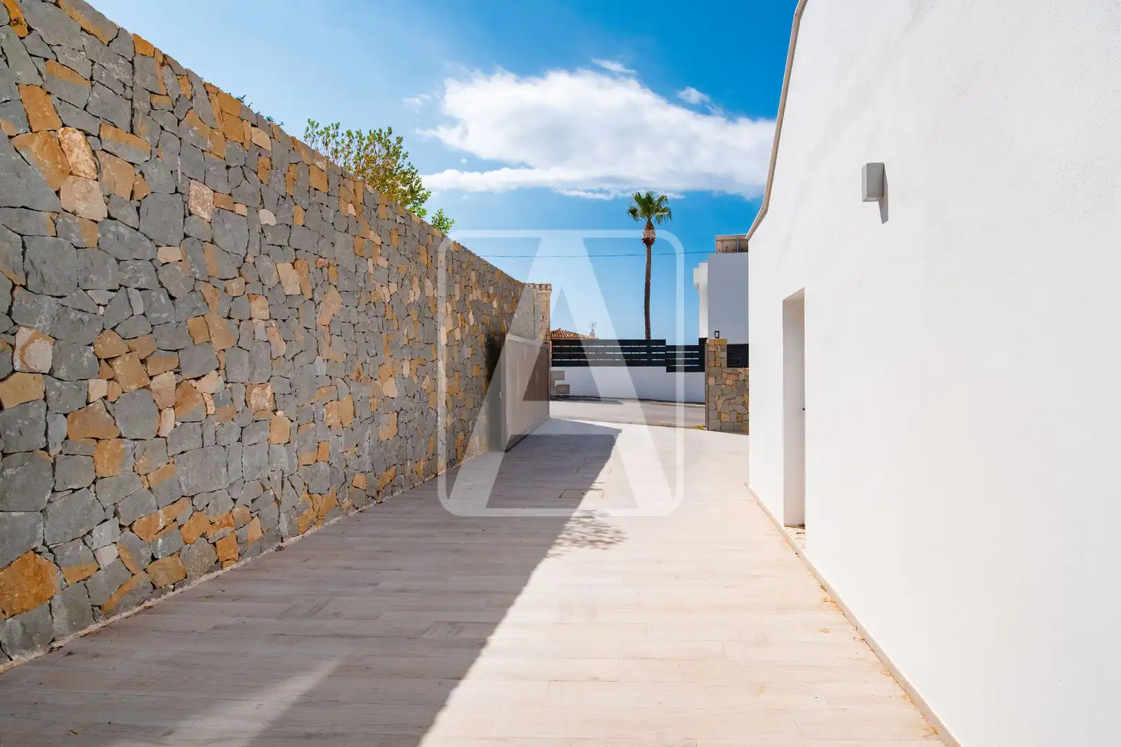 Terrassa de Casa o xalet en venda en Calpe / Calp amb Aire condicionat, Jardí privat i Terrassa