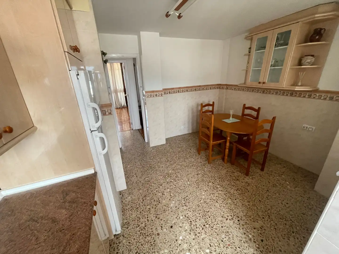 Küche von Wohnung zur Miete in Jaén mit Klimaanlage, Heizung und Parkett